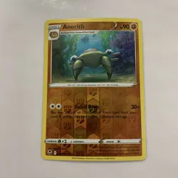 Anorith 095/195 Silver Tempest Reverse Holo Uncommon Pokemon Card - Image 1