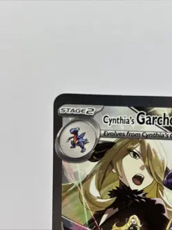 NM Cynthia’s Garchomp ex 232/182 Destined Rivals SIR Holo Pokemon Card - Image 2