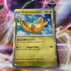 Pokemon Card: Dragonite 149/165 Scarlet Violet 151 SV Holo Rare Dragon - Image 1