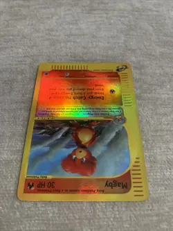 Magby Reverse Holo 52/165 Expedition 2002 Rare Pokemon Card! Great Condition! - Image 3