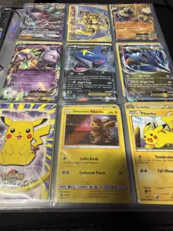 Huge Pokemon Over 100 Card Collection Lot Binder With Ex's - Image 3
