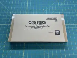 One Piece Card Game Playmat and Storage Box Set Portgas.D.Ace Bandai Sealed New - Image 2