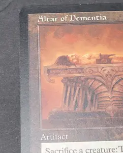 Vintage 1997 MTG Tempest Altar Of Dementia Card - Image 3
