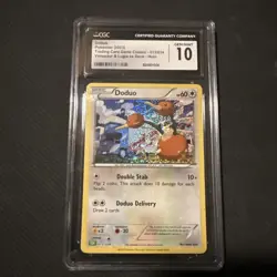 Doduo 013/034 CGC 10 – Holo – TCG Classic Collection CLV Pokemon Card - Image 1