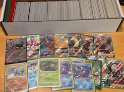 Pokemon TCG Collection Card Lot, Play Mat, Coins, Dice - Image 1