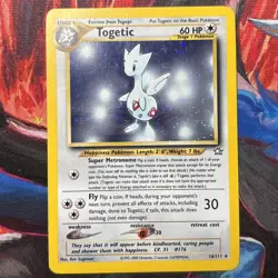 Togetic 16/111 Neo Genesis 2000 Holo Rare WOTC Pokemon Card TCG - Image 1