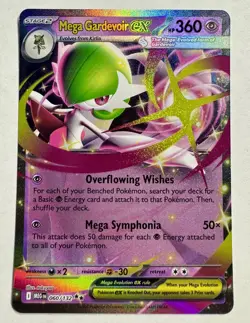 Mega Gardevoir EX 060/132 Double Rare Mega Evolution Holo Pokemon Card - Image 1