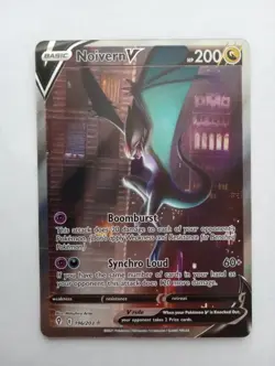 Noivern V Pokemon Card, #196/203, Evolving Skies Pokemon Set - Image 1