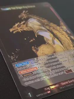 1000 Year Dragon King Ghidorah - Godzilla Card Game, BP03-029 SR HOLO - Image 2