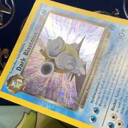 Pokemon 2000 Dark Blastoise Holo Rare Card 3/82 LP - - Image 5