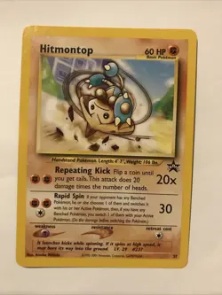 Hitmontop #37 - Black Star Promo - WoTC Pokemon Card - Near Mint (NM) - Image 1
