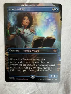 MTG Magic Spellseeker Commander Masters Foil Mythic English - Image 1