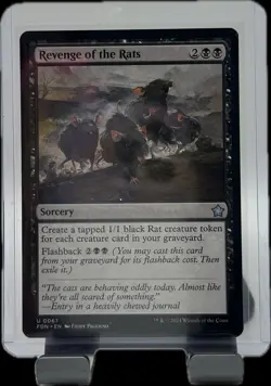 MTG, Revenge of the Rats $3 ORDER MIN Foundations Regular - Image 1
