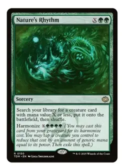 1x MTG Nature's Rhythm - Tarkir Rare Tutor! NM Mint! - Image 1