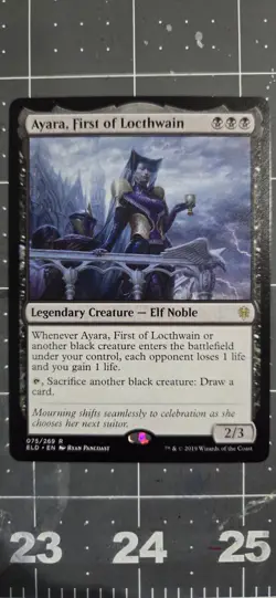 Ayara, First of Locthwain Throne of Eldraine Regular - Image 1