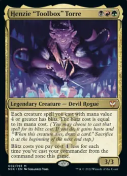 x1 Henzie "Toolbox" Torre M MTG Commander Streets of New Capenna M/NM, English - Image 1