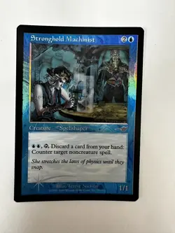FOIL Stronghold Machinist *Nemesis* MTG Magic the Gathering - Image 1
