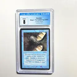 MTG Arabian Nights Dandan BGS 8 NM/Mint 1993 - Image 1