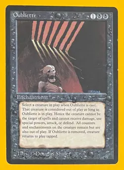 MTG OUBLIETTE (Light) Arabian Nights (OldManMTG 012-640) - Image 1