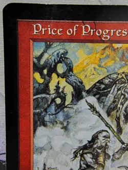 Price of Progress x1 - MTG Exodus - Moderately Played - Image 2