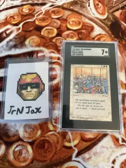 Army of Allah Light Arabian Nights SGC 7 Graded MTG 1993 POP 2 NONE HIGHER - Image 1