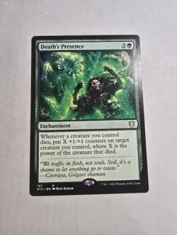 Death's Presence Commander: Innistrad: Midnight Hunt Regular - Image 1
