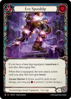 Evo Speedslip Cold Foil - MST231 NM - FaB Flesh and Blood - Image 1