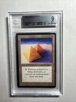 MTG Arabian Nights Pyramids BGS 9 Mint (with x3 9.5 subs) 1993 - Image 1