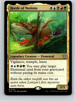 Magic the Gathering Horde of Notions Lorwyn Eclipsed Commander MTG Free Ship! - Image 1