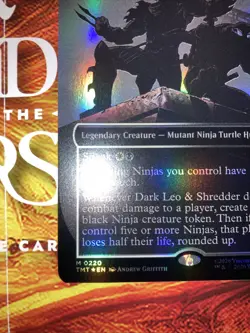 MTG Dark Leo & Shredder BORDERLESS FOIL 0220 TMT - Image 3
