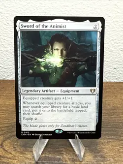 Sword of the Animist Commander Masters Regular - Image 1