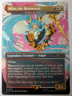 MTG: Secret Lair Hatsune Miku - Miku, the Renowned - Rare - NM 1602 - Image 1