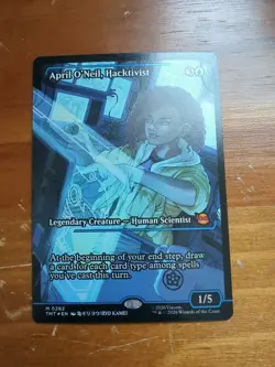 April O'Neil, Hacktivist (0282) (Showcase) Teenage Mutant Ninja Turtles Foil - Image 1