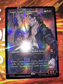 Casey Jones, Vigilante (0286) (Showcase) Teenage Mutant Ninja Turtles Foil - Image 1