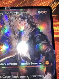 Casey Jones, Vigilante (0286) (Showcase) Teenage Mutant Ninja Turtles Foil - Image 5