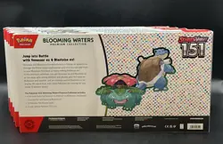 Lot of (5) Pokemon TCG S&V 151 Blooming Waters Premium Collection Box Sealed - Image 2