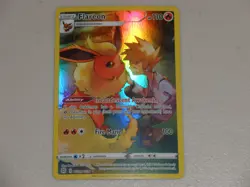 2022 Pokemon SWSH Brilliant Stars Trainers Gallery ULTRA RARE #TG01 Flareon TGUR - Image 1