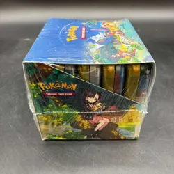 Pokemon TCG Crown Zenith Mini Tin Display Case SEALED (10 Mini Tins) - Image 2