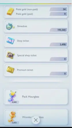 [INSTANT] 5301 Hourglass GLOBAL ACCOUNT 👑BUY 5 GET 1 👑Pokemon TCG Pocket PTCGP - Image 3