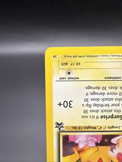 Birthday Pikachu - Holo - #24 WOTC Black Star Promo - Pokemon TCG - 2000 - Image 5