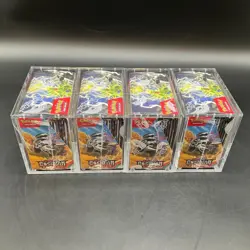 Lot of (4) Pokemon TCG Obsidian Flames Booster Boxes SEALED w/Acrylic Cases - Image 4