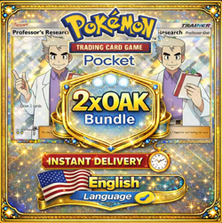 (ENG) Professor's Research - Professor Oak - Pokemon TCG Pocket PTCGP NEW6 - Image 1