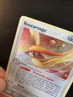 Carte Pokemon : Roucarnage 10/112 Ex Rouge Feu Vert Feuille Francaise - Image 2