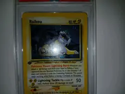 Pokemon PSA 9 Raikou 13/64 - Neo Revelation Holo 1st Edition - Image 4