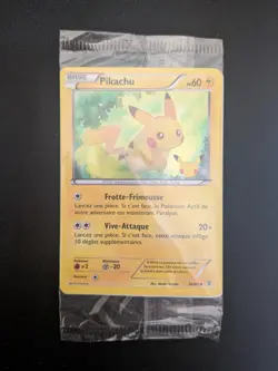 🇨🇵 Pokemon Carte Pikachu 26/83 💫 Toys R Us Holo⚡ Stamp Promo 20 Ans Scelle - Image 1