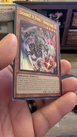 DoomZ V Five - Amalthe - DOOD-EN009 - 1st Edition - Ultra Rare - NM - Yugioh - Image 1