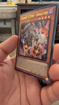 DoomZ V Five - Amalthe - DOOD-EN009 - 1st Edition - Ultra Rare - NM - Yugioh - Image 2