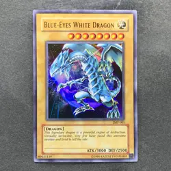 Blue-Eyes White Dragon JMP-001 Ultra Rare YuGiOh 620 - Image 1