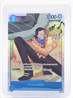 CROCODILE 2022 ONE PIECE ROMANCE DAWN SUPER RARE #OP01-067 Q5600 - Image 1