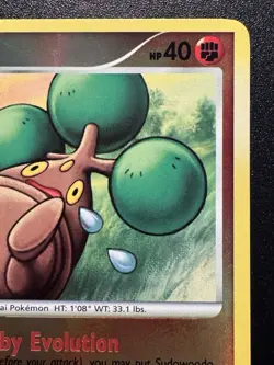 Bonsly 71/130 Diamond & Pearl Pokemon Card Reverse Holo Foil Rare Near Mint - Image 4